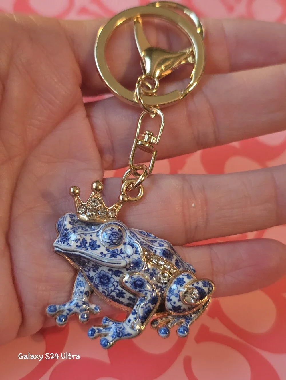 Frog Prince Bag Charm/keychain NEW